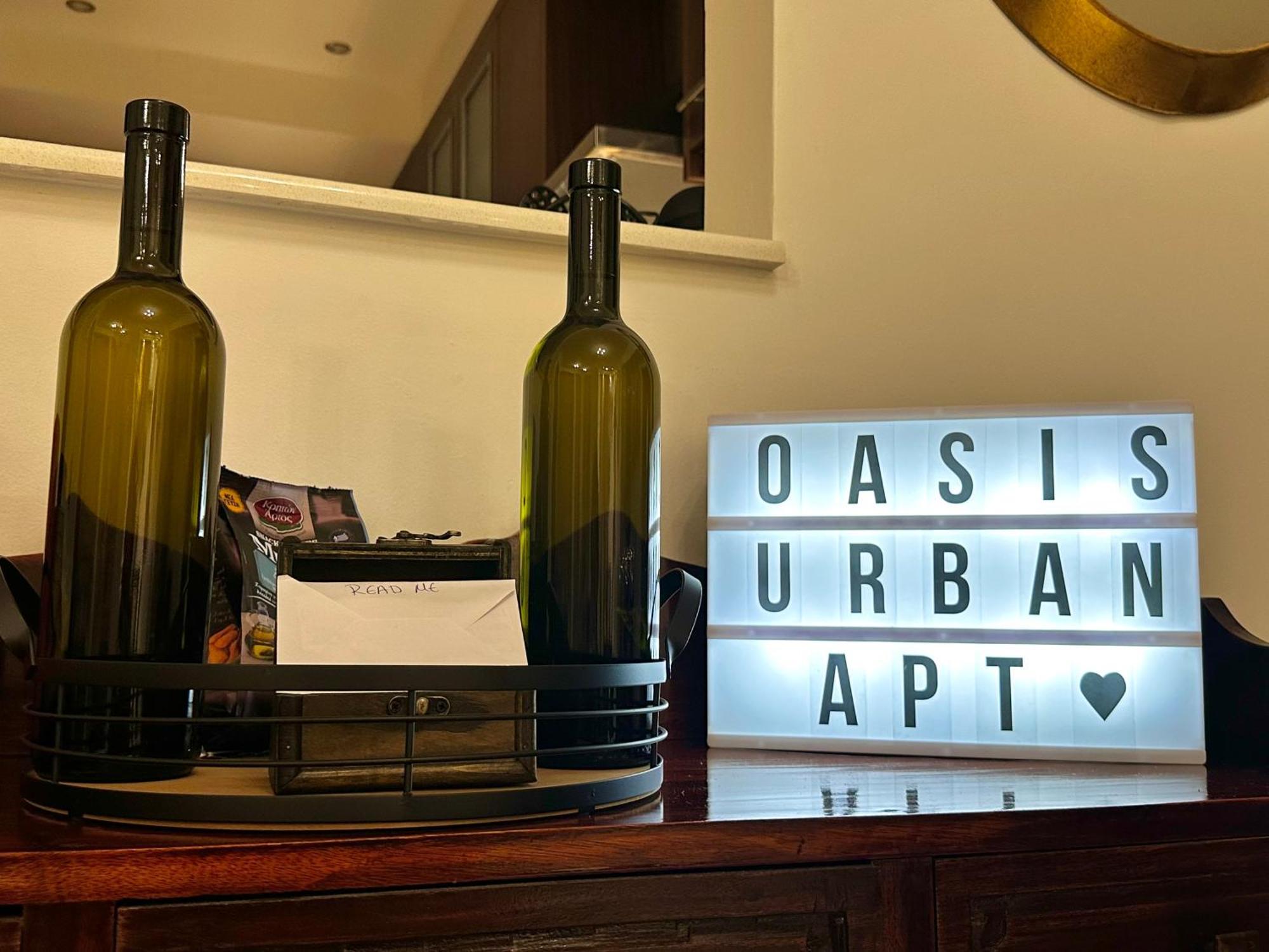 Oasis Urban Apartment- Brand New, Private Patio & 3 Bedrooms Ηράκλειο Κρήτης Εξωτερικό φωτογραφία